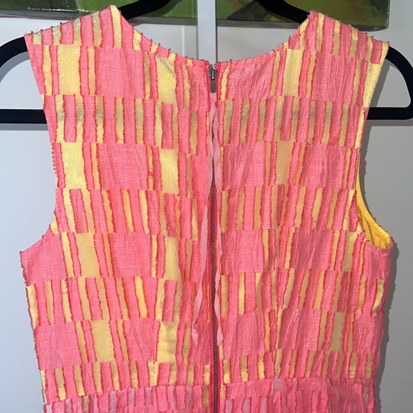 Tracy Reese Size 4 Coral Frock Dress - Picture 8 of 14